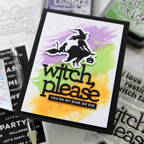 Simon Says Stamp! CZ Design Wafer Dies WITCH PLEASE czd174c | color-code:ALT0