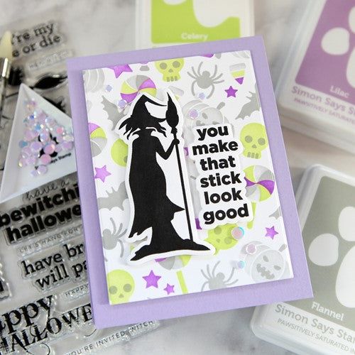Simon Says Stamp! CZ Design Wafer Dies WITCH PLEASE czd174c | color-code:ALT01