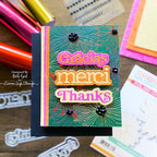 Simon Says Stamp! CZ Design Wafer Dies MERCI czd178 Stamptember