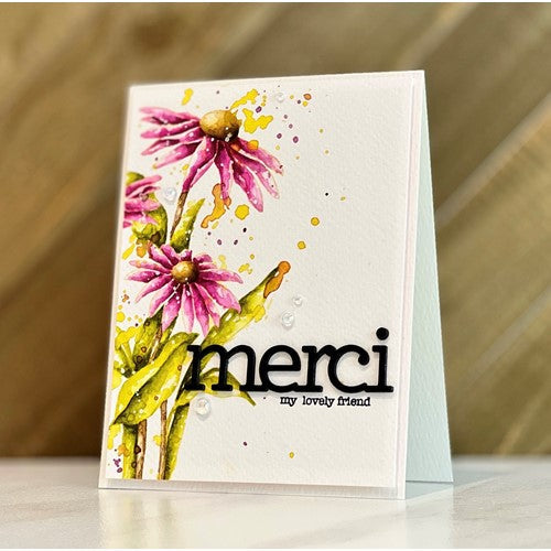 Simon Says Stamp! CZ Design Wafer Dies MERCI czd178 Stamptember