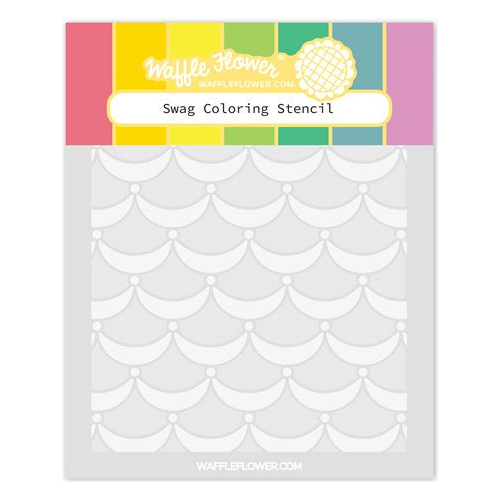 Simon Says Stamp! Waffle Flower SWAG Coloring Stencil 421136