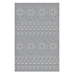 Simon Says Stamp! SES-039 Spellbinders SKI LODGE Embossing Folder