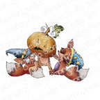 Simon Says Stamp! Stamping Bella FOXY IS STUCK Cling Stamp eb1177