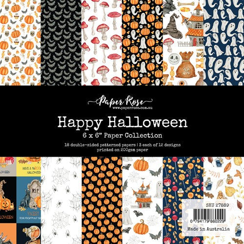 Simon Says Stamp! Paper Rose HAPPY HALLOWEEN 6x6 Paper 27889