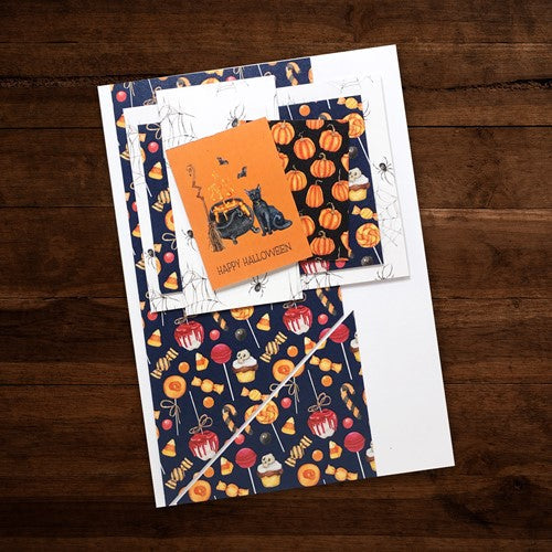 Simon Says Stamp! Paper Rose HAPPY HALLOWEEN 6x6 Paper 27889