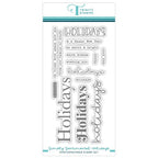 Simon Says Stamp! Trinity Stamps SIMPLY SENTIMENTAL HOLIDAYS Clear Stamp Set tps-215