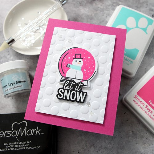 Simon Says Stamp! CZ Design Wafer Dies LET IT SNOW czd183c Cozy Hugs | color-code:ALT0