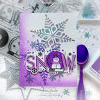 Simon Says Stamp! CZ Design Wafer Dies LET IT SNOW czd183c Cozy Hugs