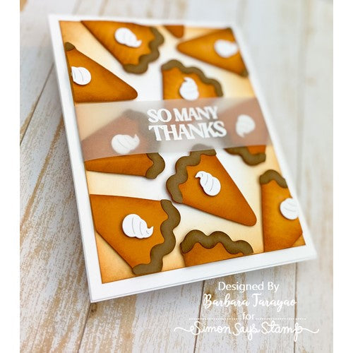 Simon Says Stamp! Simon Says Stamp PUMPKIN PIE SLICE Wafer Dies s800 Cozy Hugs | color-code:ALT2