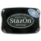 Simon Says Stamp! Tsukineko Stazon STONE GRAY Ink Pad sz32