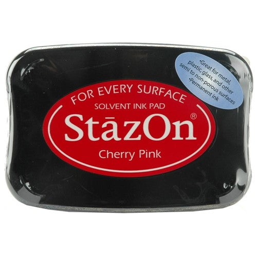 Simon Says Stamp! Tsukineko Stazon CHERRY PINK Ink Pad sz81