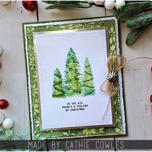 Simon Says Stamp! Tim Holtz Layering Stencil TINY POINSETTIA THS163