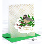 Simon Says Stamp! Honey Bee LET NATURE SING Clear Stamp Set hbst-466 | color-code:ALT01