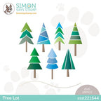 Simon Says Stamp! Simon Says Stamp Stencil TREE LOT ssst221644 Holiday Sparkle