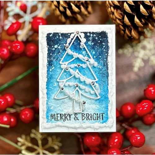 Simon Says Stamp! Simon Says Stamp MOD TREE Wafer Die sssd112705 Holiday Sparkle