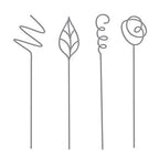 Simon Says Stamp! S4-1212 Spellbinders SEALED SQUIGGLES Etched Dies