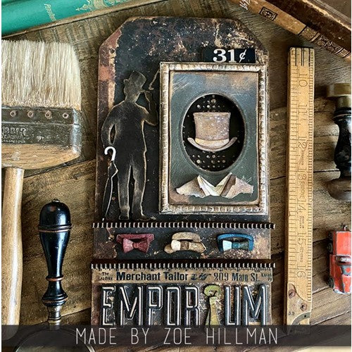 Simon Says Stamp! Tim Holtz Sizzix ALPHANUMERIC BULLETIN Thinlits Dies 666281