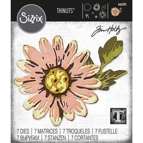 Simon Says Stamp! Tim Holtz Sizzix BLOSSOM Thinlits Dies 666283