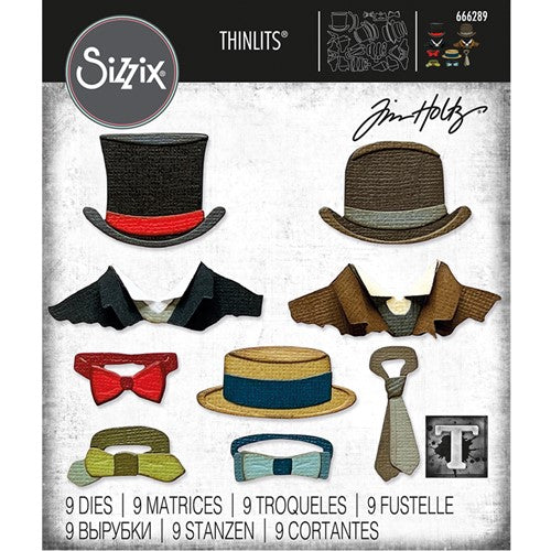 Simon Says Stamp! Tim Holtz Sizzix TAILORED Thinlits Dies 666289