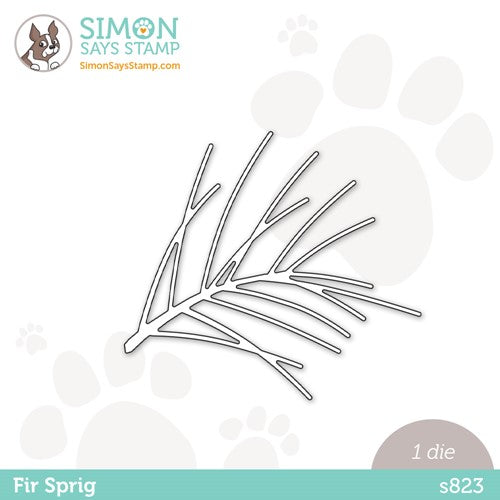 Simon Says Stamp! Simon Says Stamp FIR SPRIG Wafer Die s823 Diecember
