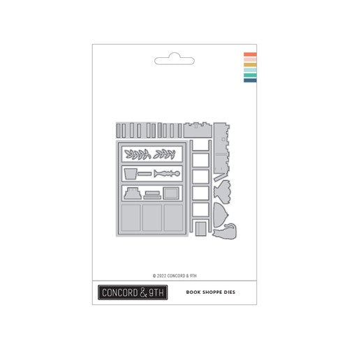 Simon Says Stamp! Concord & 9th BOOK SHOPPE Dies 11523