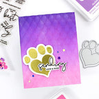 Simon Says Stamp! Simon Says Stamp LOVE PAW Wafer Die sssd112751 Hugs