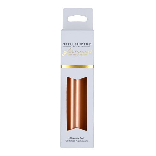 Simon Says Stamp! GLF-056 Spellbinders SATIN ROSE GOLD Glimmer Hot Foil Rolls