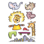 Simon Says Stamp! STP-175 Stampendous FRANSFORMER URBAN JUNGLE Clear Stamps
