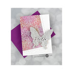 Tim Holtz Distress Ink Pad LOST SHADOW January 2023 Ranger tim82682 Butterfly Hello Card | color-code:ALT04