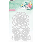 Simon Says Stamp! Studio Light SHAKER LABELS Blooming Butterfly Dies slbbcd482