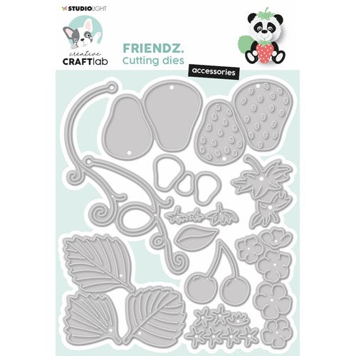 Simon Says Stamp! Studio Light STRAWBERRIES ACCESSORIES Friendz Dies cclfrcd478