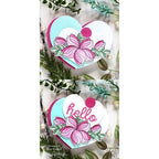 Simon Says Stamp! CZ Design Clear Stamps HI THERE GREETINGS cz276c Kisses | color-code:ALT02