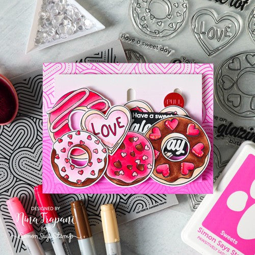 Simon Says Stamp! Simon Says Stamp SLIDER PLATE Wafer Dies sssd112770 Kisses | color-code:ALT0