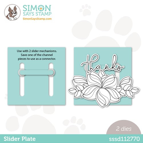 Simon Says Stamp! Simon Says Stamp SLIDER PLATE Wafer Dies sssd112770 Kisses