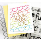 Simon Says Stamp! RESERVE Simon Says Stamp HEART CHAIN Wafer Dies sssd112764 Kisses | color-code:ALT2