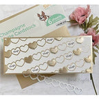 Simon Says Stamp! RESERVE Simon Says Stamp HEART CHAIN Wafer Dies sssd112764 Kisses | color-code:ALT8