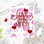 Simon Says Stamp! RESERVE Simon Says Stamp HEART CHAIN Wafer Dies sssd112764 Kisses | color-code:ALT9