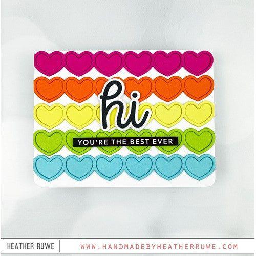 Simon Says Stamp! RESERVE Simon Says Stamp HEART CHAIN Wafer Dies sssd112764 Kisses | color-code:ALT91