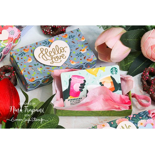 Simon Says Stamp! RESERVE Simon Says Stamp HEART CHAIN Wafer Dies sssd112764 Kisses | color-code:ALT98