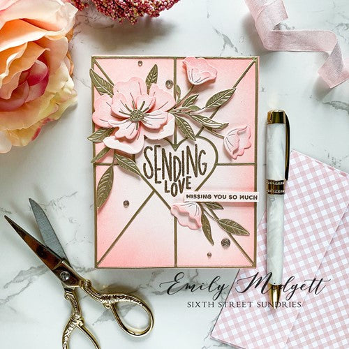 Simon Says Stamp! Simon Says Clear Stamps FROM THE HEART MESSAGES sss202629c Kisses