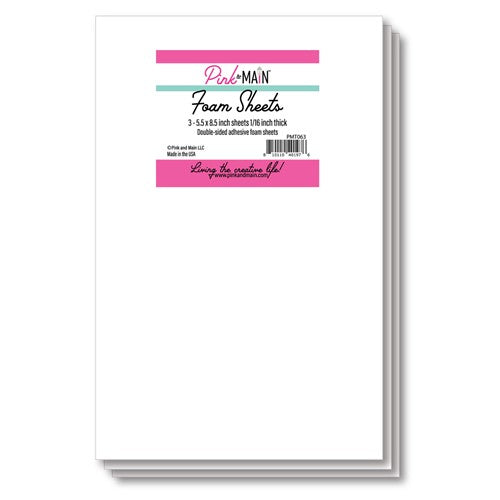 Simon Says Stamp! Pink and Main FOAM SHEETS 3 Pack PMT063