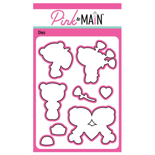 Simon Says Stamp! Pink and Main BEAR HUGS Dies PNM488