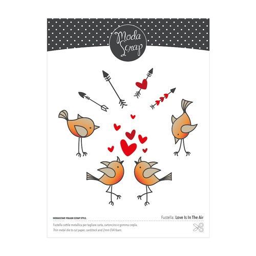 Simon Says Stamp! ModaScrap LOVE IS IN THE AIR Dies msf1216