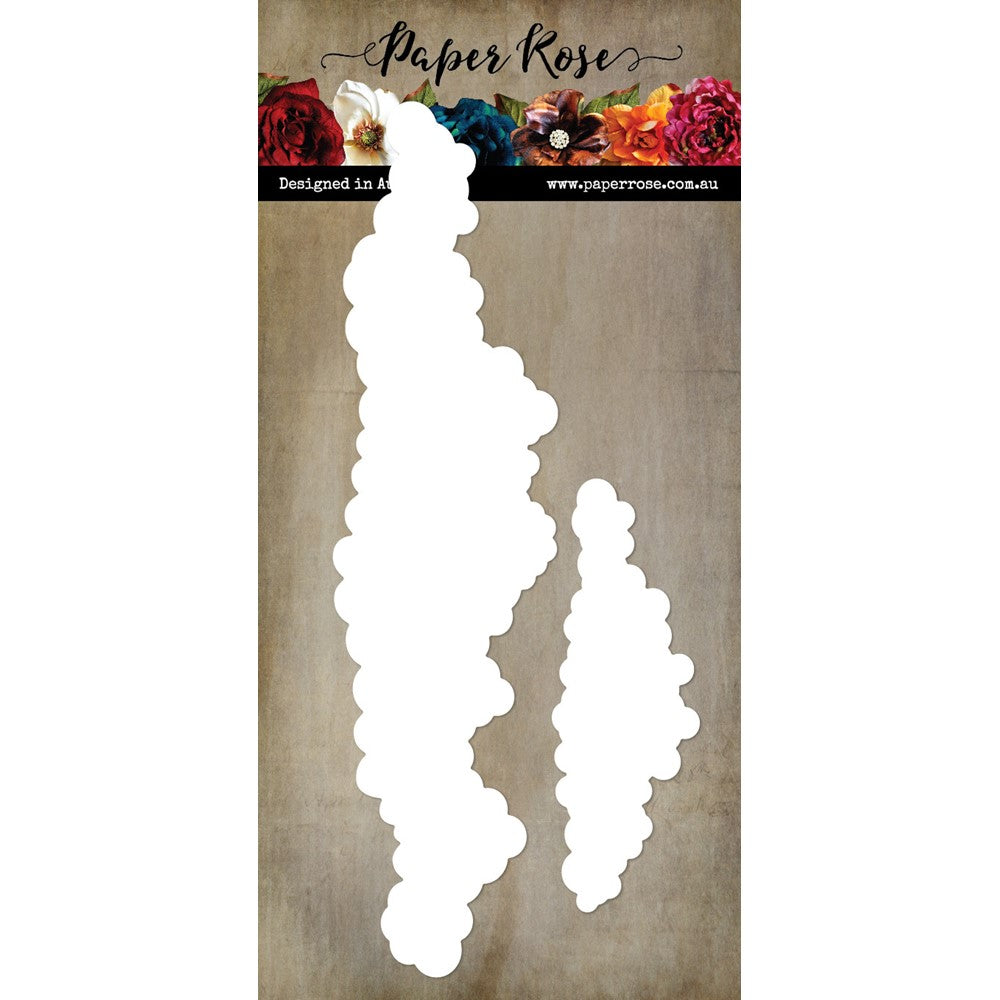 Paper Rose SLIMLINE CLOUDS Dies 28864