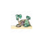Stamping Bella CAVE BACKDROP Cling Stamp eb1210