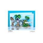 Stamping Bella CAVE BACKDROP Cling Stamp eb1210 a long way back