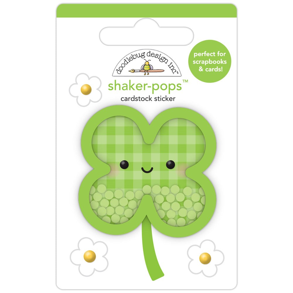 Doodlebug SO LUCKY Shaker Pops 3D Stickers 7962