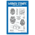 Whimsy Stamps BREWSKIS Clear Stamps CWSD152a