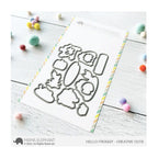 Mama Elephant Hello Froggy Creative Cuts Steel Dies