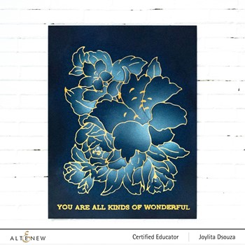 Altenew Spark Joy Lily Bouquet Set ALT7595BN Dark